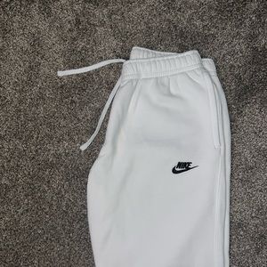 mens white nike sweatpants